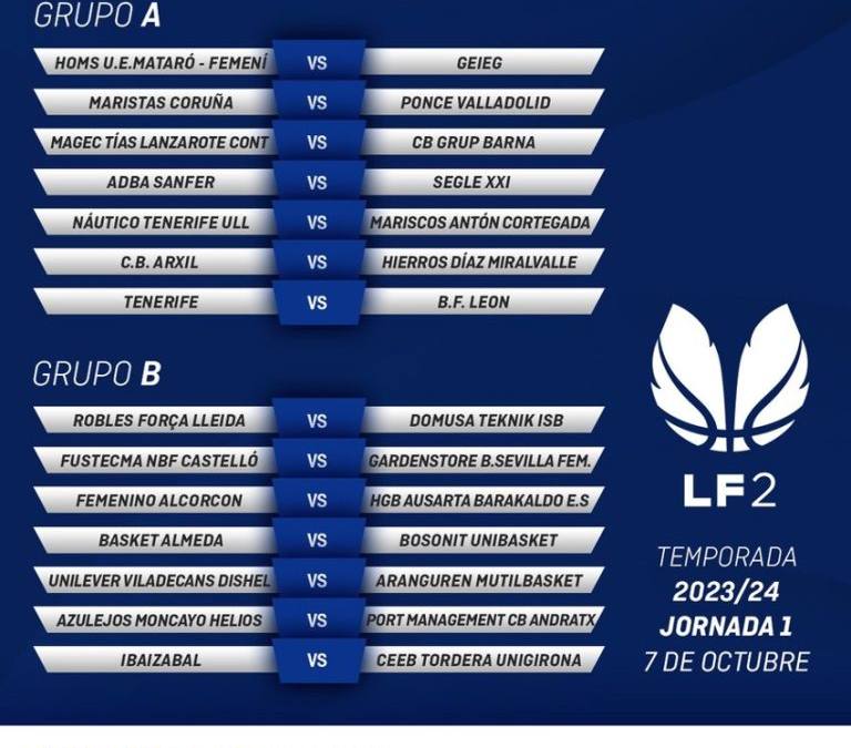 EL CB ARXIL COMENZARÁ LA LIGA ANTE EL MIRALVALLE DE PLASENCIA   EL DIA 7 DE OCTUBRE EN EL CGTD