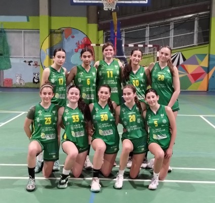 2ª División Cadete femenina, liga regular Victoria del CB Arxil sobre el segundo clasificado y campeón de la liga regular