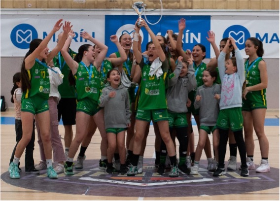 2ª División Cadete femenina, Final Liga Arousana Campeonas de la Delegación Arousana