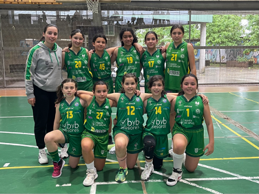 2ª División Minibasket Femenina. El CLB gana al CB Arxil.