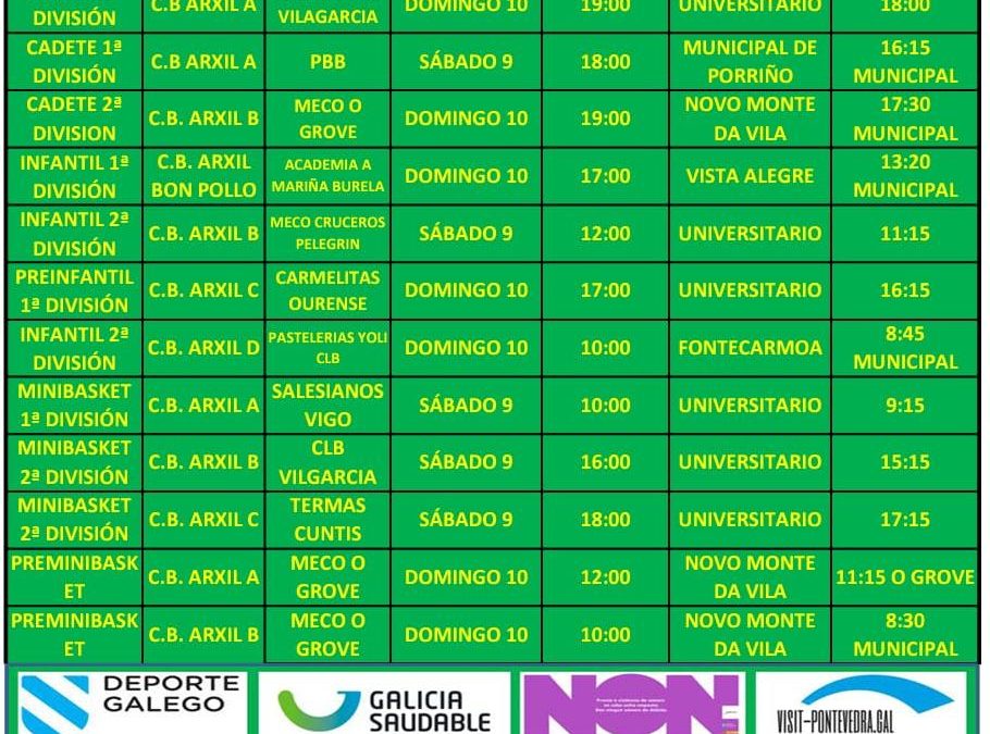 CIRCULAR 9. TEMPORADA 19/20. 9 Y 10 DE NOVIEMBRE