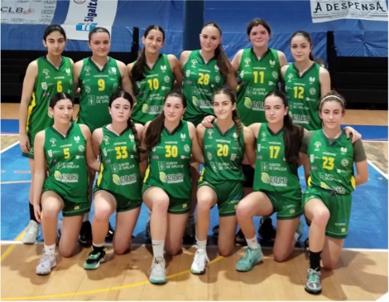 2ª División Cadete femenina, liga regular. Encuentro de menos a más a cuanto a ritmo
