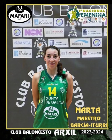 MARTA MAESTRO UN TRES PARA EL CB ARXIL.